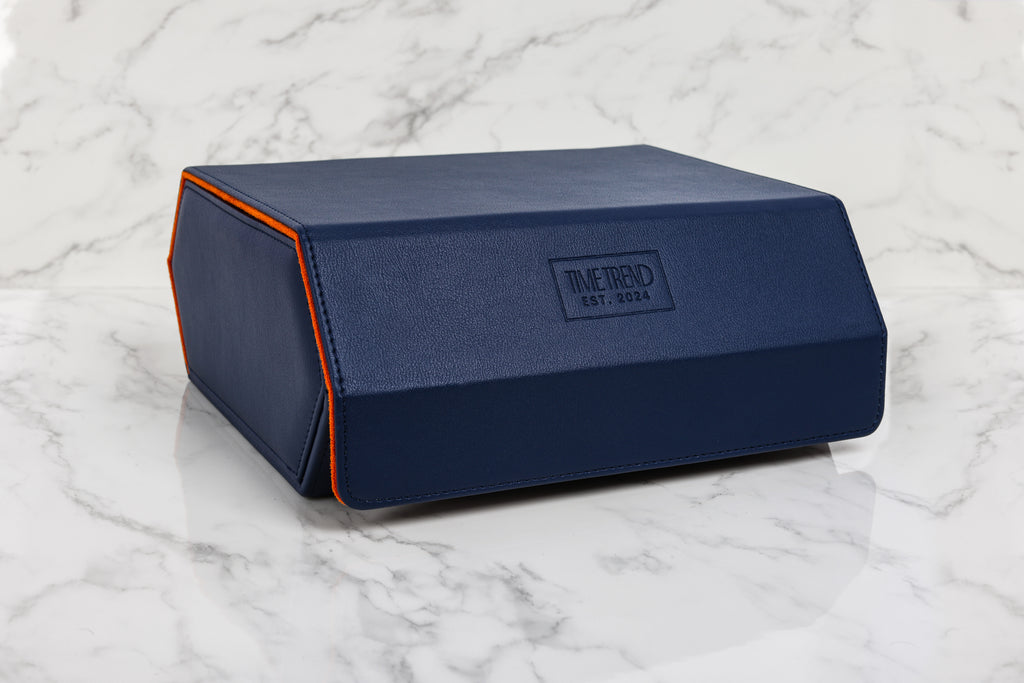 Navy & Tangerine - 6 Slots